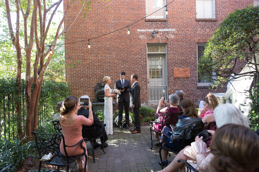 Savannah elopement at The Kehoe House